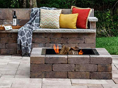 Weston Stone Fire Pit Kit